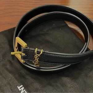 YSL Cassandra Belt